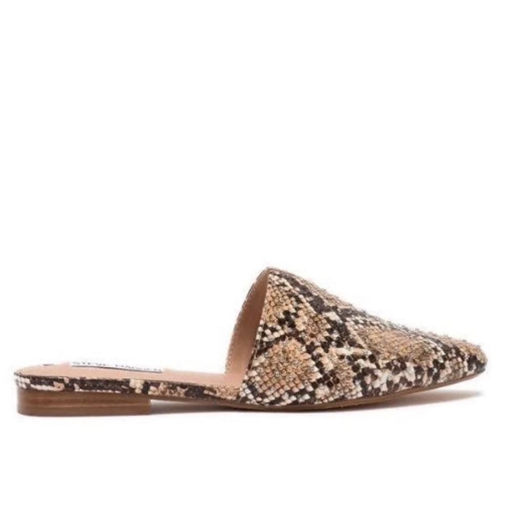 NEW 8 Steve Madden Snake Embossed Slip-On Mule - Picture 3 of 12